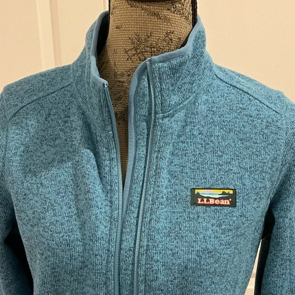 L.L. Bean Women's Sweater Fleece Jacket - Picture 3 of 8